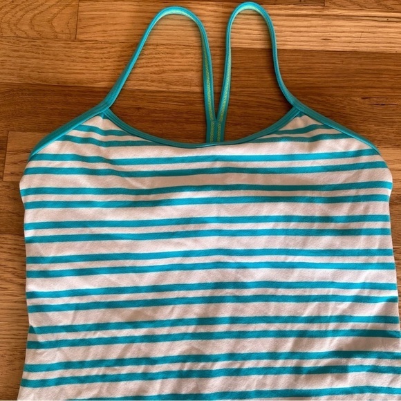 Lululemon womens striped tank size 7 - Picture 2 of 5